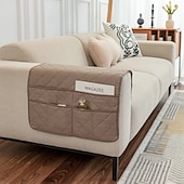 cheap Sofa Seat &amp; Armrest Cover-1 Pcs Armrest Covers for Chairs and Sofas Couch Arm Covers for Sofa Armrest Covers with Side Pocket Anti-Slip Furniture Protector Washable Armrest Slipcovers