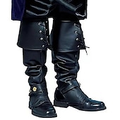 levne obuv-Retro Středověké Renesanční Kamaše Návleky na boty Pirát Viking Křižák Unisex Keltské Pirát Královský předvečer Všech svatých Karneval LARP Dospělé Návleky na nohy