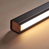 voordelige Lijnontwerp-moderne led-hanglamp dimbare led-kroonluchter lineair ontwerp 60/80/100cm hanglamp voor eetkamer keukeneiland ontbijtruimte woonkamer 110-240v
