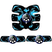 cheap Body Massager-1/3pcs EMS Muscle Stimulator Massager Hip Trainer Toner Fitness Abdominal Trainer Buttocks Training Home Gym Body Training EMS Trainers