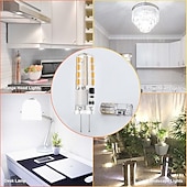 abordables Ampoules LED double broche-10 pièces 2 W LED à Double Broches 200 lm G4 T 32 Perles LED SMD 3014 Blanc Chaud Blanc Froid Blanc Naturel 220-240 V 110-130 V