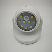 halpa kaapin valo-led-liiketunnistinvalo, paristokäyttöiset liiketunnistimen valot langattomat 9 led-liikevalokohdevalo sisä- ja ulkotiloissa, puutarhan liiketunnistimen turva led-valolamppu