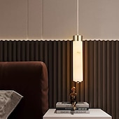 economico Luci Isola cucina-illuminazione a sospensione per isola cucina, luci a sospensione in marmo moderno e minimalista in metallo rame luce a sospensione corda parti della lampada decorazione della lampada per camera da