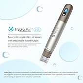 olcso Bőrápolási eszközök-professzionális mikrotűző gép hydra pen h3 vezeték nélküli derma toll elektromos mikrotűs bőrápoló kozmetikai eszköz 2db patronnal