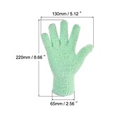お買い得  車用クリーニング用品-1ペア/2ペア/3ペア洗車グローブマイクロファイバーダスティングクリーニンググローブ洗えるクリーニングミトンキッチンハウスクリーニング車トラックミラーランプブラインドダスティングクリーニング用