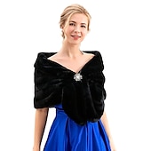 economico Sciarpe &amp; Wrap-Retrò Vintage Anni Ruggenti Anni 1920 Scialli Il grande Gatsby Invitato al matrimonio Per donna Carnevale Capodanno Matrimonio Ospite di nozze Festa / Sera Adulti Scialle Autunno &amp; Inverno