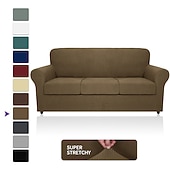 baratos Cobertura de Sofa-capas de sofá para cães de estimação com almofada sofá bordô, capas para sofá de dois lugares, em forma de l, 3 lugares, em forma de u, poltrona protetor de sofá lavável