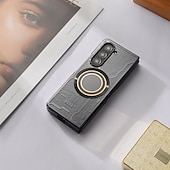 cheap Samsung Cases-Phone Case For Samsung Galaxy Z Fold 6 Z Fold 5 Z Fold 4 Z Fold 3 Back Cover With Magsafe Support Wireless Charging Shockproof TPU Plating