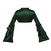 baratos Tops-Punk e gótico Steampunk Capa Mulheres Fantasia Steampunk Dia Das Bruxas Carnaval Adulto Blusa Todas as Estações