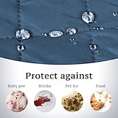 economico Copertura per reclinabile-copripoltrona reclinabile impermeabile bordeaux trapuntato per grande poltrona reclinabile coprisedile reversibile lavabile protettore con cinghie elastiche regolabili per bambini animali domestici