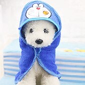 economico Abbigliamento e Accessori per Cani-Prodotti per cani Prodotti per gatti Telo da bagno Accappatoio asciutto per cani stile sveglio Comodo Inverno Traspirante Morbido Lavabile Comodo Esterno Casual / quotidiano Abbigliamento per cani
