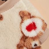 お買い得  犬の服とアクセサリー-犬用 猫用 スウェットシャツ 愛らしい カジュアル 冬 ウォーム 高通気性 ソフト 洗濯可 快適 アウトドア カジュアル／普段着 犬服 for ビジョンフリーゼ ポメラニアン 赤ちゃんサイズ パピヨン Small