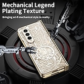 cheap Samsung Cases-Phone Case For Samsung Galaxy Z Fold 5 Z Fold 4 Z Fold 3 Z Fold 2 Shockproof ABS PC