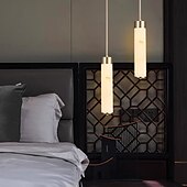 economico Luci Isola cucina-illuminazione a sospensione per isola cucina, luci a sospensione in marmo moderno e minimalista in metallo rame luce a sospensione corda parti della lampada decorazione della lampada per camera da