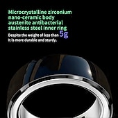 levne Chytré hodinky-Chytré hodinky 0.2 inch Chytré náramky Bluetooth Měřič spánku Monitor srdečního tepu Krevní tlak Krevní kyslík Kompatibilní s IP68 Monitor srdečního tepu