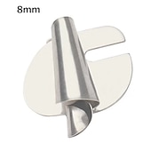 abordables couture &amp; tricot &amp; crochet-Pied d&#039;ourlet roulé universel pour couture [3-10 mm] – Pied de pression pour ourlet roulé large, pied d&#039;ourlet pour machine à coudre, pied d&#039;ourlet incurvé pour usage domestique et industriel