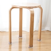 halpa Säilytys ja järjestäminen-8kpl pöytätuolin jalkamatto läpinäkyvä silikoni liukumaton pöytätuolin jalkapäälliset jalkasuojat suojapehmusteet puulattiasuojat