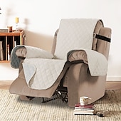 economico Copertura per reclinabile-copripoltrona reclinabile impermeabile bordeaux trapuntato per grande poltrona reclinabile coprisedile reversibile lavabile protettore con cinghie elastiche regolabili per bambini animali domestici