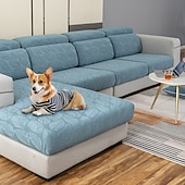 baratos Cobertura de Sofa-capa de sofá mágica para cães de estimação, capas de sofá elásticas, protetor de móveis anti-riscos, capa de almofada para poltrona, formato seccional, 3 lugares (não vendido por conjunto)