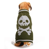 ieftine Pulovere-Câini Pisici Pulovere Jumper Modă Misto Iarnă Respirabil Απαλό Lavabil Comfortabil Crăciun În aer liber Casul / Zilnic Îmbrăcăminte pentru câini for Bichon Frise Pomeran un Animalut Fluture Small