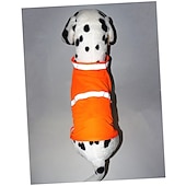 abordables imperméable-Chien Chat Imperméable Une veste imperméable Mode Occasionnel Hiver Réfléchissant Réglable Imperméable Respirant Doux Noël Extérieur Décontracté Quotidien Vêtements pour Chiens for Bichon Frisé Spitz