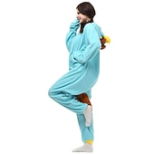 ieftine Costum de animal-Pijamale Kigurumi Costum fantezie Haine de noapte Animal Desen animat Cald Costum amuzant Confortabil Adulți Unisex Bărbați și femei Crăciun Halloween Carnaval Petrecere Performanță homewear Costume