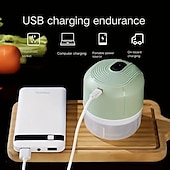 levne Kuchyňské spotřebiče-Elektrický sekáček na česnek a zeleninu Multifunkční dobíjecí drtič ořechů Sekáček na maso Ovoce Cibule