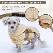 cheap Hoodies-Dog Cat Hoodie Fashion Casual Winter Warm Breathable Soft Washable Comfortable Christmas Halloween Christmas Outdoor Casual Daily Dog Clothing for Bichon Frise Pomeranian Baby Pet Papillon Small