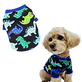 お買い得  犬の服とアクセサリー-犬用 猫用 スウェットシャツ 動物 カトゥーン 冬 ウォーム 高通気性 ソフト 洗濯可 快適 アウトドア カジュアル／普段着 犬服 for ビジョンフリーゼ ポメラニアン 赤ちゃんサイズ パピヨン Small