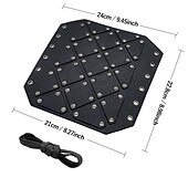 abordables Armadura-Retro Antiguo Medieval Renacimiento Armas y Armaduras Pulsera Muñequera Pirata Vikingo Cruzado Tiro al arco Hombre Vikingo Carnaval Mascarada Fiesta LARP Adulto Guardabrazos