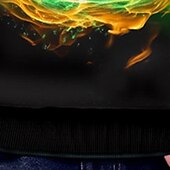 billiga Pojkens 3D Sporter &amp; Spel-Pojkar 3D Fotboll Huvtröja Pullover Långärmad 3D-tryck Höst Vinter Mode Streetwear Häftig Barn 3-12 år Utomhus Ledigt Dagligen Normal
