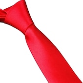 economico Cravatte e papillon da uomo-Per uomo Cravatte Tinta unita / tinta unita Serata formale Ricevimento di matrimonio Festival