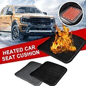 cheap Car Seat Covers-12V Heated Car Seat Cover Electric Heating Pad, USB, Cigarette Lighter, Hot Winter Warm Cushion, Auto Part