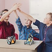 Недорогие Обучающие игрушки-13 в 1 собранная на солнечной батарее научная игрушечная головоломка-автомобиль 13 в 1 умный веселый робот