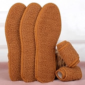 billiga Innersulor och inlägg-2 par vinterullfilt-inlägg för skor - varma termiska fleece-skoinlägg för män och kvinnor, perfekt för utomhusvandring, arbetsstövlar och kall väderkomfort