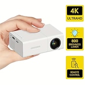 voordelige Projectoren-M100 Mini Mini Projector Home LED Portable 3D Projector HD LED Projector Videoprojector voor thuisbioscoop 320x240 20 lm Compatibel met: HDMI USB