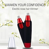voordelige Persoonlijke bescherming-elektrische neushaartrimmer implementeren scheerapparaat clipper mannen vrouwen oor nek wenkbrauw trimmer scheerapparaat man schoon trimeer scheermes remover kit