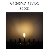 economico Lampadine LED a pannocchia-lampadine a led g4 luci di base jc bi-pin 1.5w dc 12v 10w t3 lampadina alogena lampadine di ricambio per paesaggi