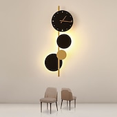 cheap Indoor Wall Lights-Wall Sconce Wall Lamp Clock Wall Lamp, Bedroom Bedside Living Room Background Wall Decorative Wall Hanging Lamp Wall Light