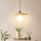 economico Luci Isola cucina-Lampade a sospensione1 luce, semplice lampada a sospensione con cavo regolabile in travertino giallo e27, lampadario decorativo per la casa, per isola cucina corridoio fattoria
