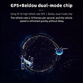 Недорогие Дисплей на лобовое стекло-2,4-дюймовый HUD дисплей, автомобильный спидометр, многофункциональный миль/ч км/ч, автомобильный компас, дисплей скорости, автоматические электронные диагностические инструменты