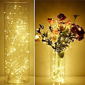 cheap Battery String Lights-12pcs Waterproof Fairy String Lights, 20 LED Firefly &amp; Starry Sky Decor for Christmas Decorations