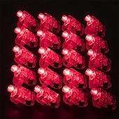 economico Novità-Luci LED per Dita per Bambini Forniture per Feste di Compleanno Giocattoli Laser Rave Assortiti 6 Colori 30/50/60 Pezzi
