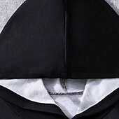 billiga Pojkens 3D Sporter &amp; Spel-Pojkar 3D Fotboll Huvtröja Pullover Långärmad 3D-tryck Höst Vinter Mode Streetwear Häftig Barn 3-12 år Utomhus Ledigt Dagligen Normal