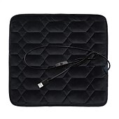 cheap Car Seat Covers-Heated Seat Cushion For Car Light &amp; Portable USB Seat Pad For Hips Universal 5V USB Heating Chair Mat For Driving Office Chair