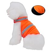abordables imperméable-Chien Chat Imperméable Une veste imperméable Mode Occasionnel Hiver Réfléchissant Réglable Imperméable Respirant Doux Noël Extérieur Décontracté Quotidien Vêtements pour Chiens for Bichon Frisé Spitz