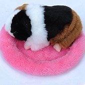 preiswerte Hundebetten &amp; Decken-Haustiernest, holländisches Schwein, Schlafnest, rundes Nest, Plüschkissen, warmes Baumwollnest, Hamsternest, Igelnest
