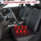 cheap Car Seat Covers-Heated Seat Cushion For Car Light &amp; Portable USB Seat Pad For Hips Universal 5V USB Heating Chair Mat For Driving Office Chair