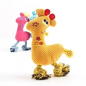 お買い得  犬用おもちゃ-噛む用おもちゃ ぬいぐるみ インタラクティブトイ ととも​​に 耐用的 ペット運動 歯が生えるロープのおもちゃ のために 犬用 猫用 屋内 屋外 ペットプレイ