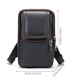 billiga Herrväskor-crossbody axelväska för män för män - kompakt budväska med flera fack med justerbar rem för resor och vardagsbruk